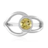 Gelber Beryll-Silberring