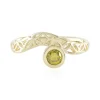 Gelber I2 Brillant-Goldring (Ornaments by de Melo)