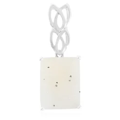 Glitzer-Achat-Silberanhänger