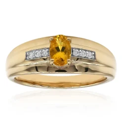 Goldener Beryll-Goldring