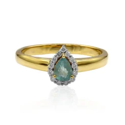 Grandidierit-Goldring (AMAYANI)