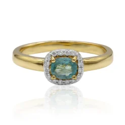 Grandidierit-Goldring (AMAYANI)