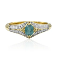 Grandidierit-Goldring (AMAYANI)