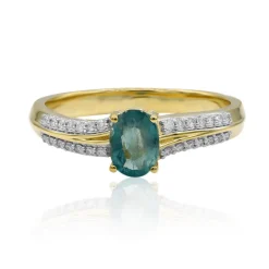 Grandidierit-Goldring (AMAYANI)