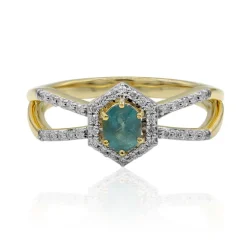 Grandidierit-Goldring (AMAYANI)