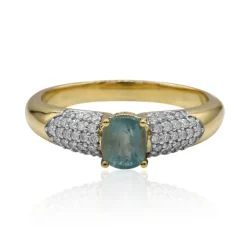 Grandidierit-Goldring (AMAYANI)