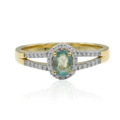 Grandidierit-Goldring (AMAYANI)