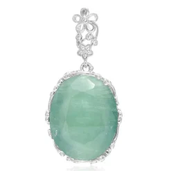 Grandidierit-Silberanhänger