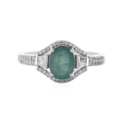 Grandidierit-Silberring