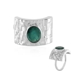 Grandidierit-Silberring (SAELOCANA)