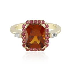 Hessonit-Granat-Goldring (Adela Gold)