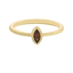 Himbeer-Zirkon-Silberring