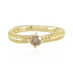 I2 Champagner-Brillant-Goldring (Ornaments by de Melo)