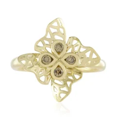 I2 Champagner-Brillant-Goldring (Ornaments by de Melo)