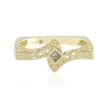 I2 Champagner-Diamant-Goldring (Ornaments by de Melo)