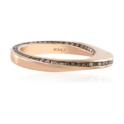 I2 Champagner-Diamant-Goldring (KM by Juwelo)