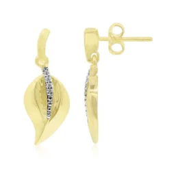 I1 (G) Brillant-Silberohrringe