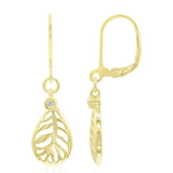 I1 (G) Brillant-Silberohrringe