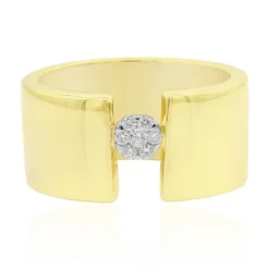 I1 (G) Brillant-Silberring