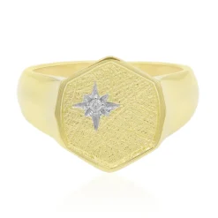 I1 (G) Brillant-Silberring