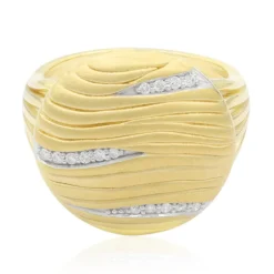 I1 (G) Brillant-Silberring