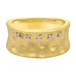 I1 (G) Brillant-Silberring