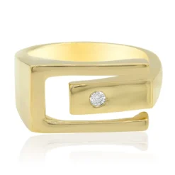 I1 (G) Brillant-Silberring