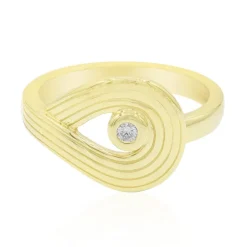 I1 (G) Brillant-Silberring