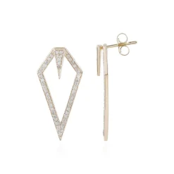 I3 (H) Brillant-Goldohrringe (de Melo)