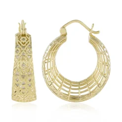 I2 (I) Diamant-Goldohrringe (Ornaments by de Melo)