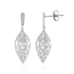 I2 (I) Diamant-Goldohrringe (Ornaments by de Melo)