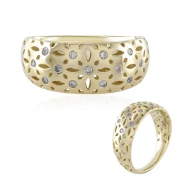 I2 (I) Diamant-Goldring (Ornaments by de Melo)