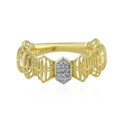 I1 (I) Diamant-Goldring (Ornaments by de Melo)