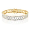 I3 (I) Diamant-Silberarmband