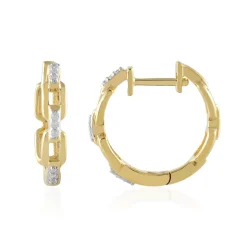 I2 (I) Diamant-Silberohrringe