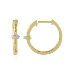 I2 (I) Diamant-Silberohrringe