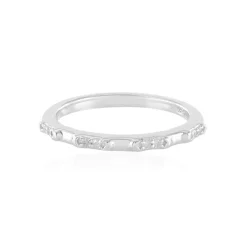 I2 (I) Diamant-Silberring