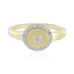 I2 (I) Diamant-Silberring