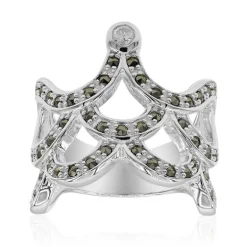 I2 (J) Brillant-Silberring (Annette classic)