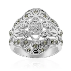 I2 (J) Brillant-Silberring (Annette classic)