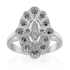 I2 (J) Brillant-Silberring (Annette classic)