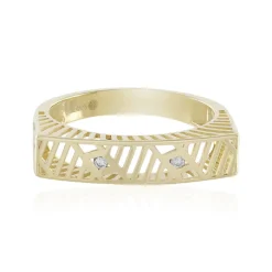 I2 (J) Diamant-Goldring (Ornaments by de Melo)