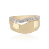 I2 (J) Diamant-Silberring