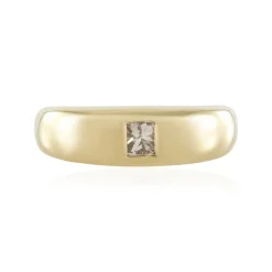 I3 Schokoladen-Diamant-Silberring