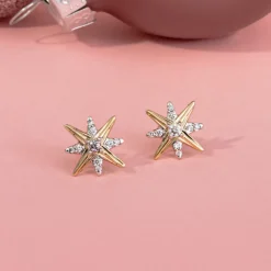 IF (D) Brillant-Goldohrringe