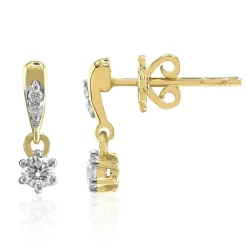 IF (D) Diamant-Goldohrringe