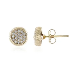 IF (G) Brillant-Goldohrringe (de Melo)