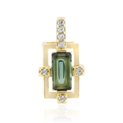 Indigolith-Silberanhänger (Adela Silber)