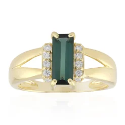 Indigolith-Silberring (Adela Silber)