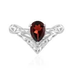 Indischer Granat-Goldring (Ornaments by de Melo)